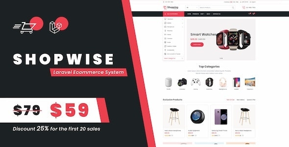 Shopwise - Laravel Ecommerce Multilingual System v1.39.1