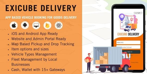 Exicube Delivery App