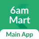 6amMart - Multivendor Food, Grocery, eCommerce,Parcel,Pharmacy delivery app with Admin & Website