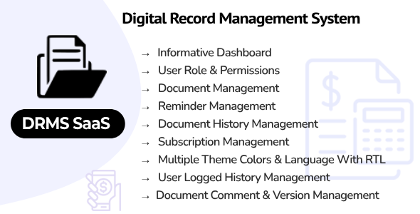 DRMS SaaS - Digital Record Management System v1.7