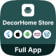 DecorHome App - Online Furniture Selling in Flutter 3.x (Android, iOS) with WooCommerce Full App