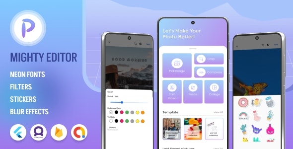 MightyEditor - Flutter Photo Editor / College App v3.2.2