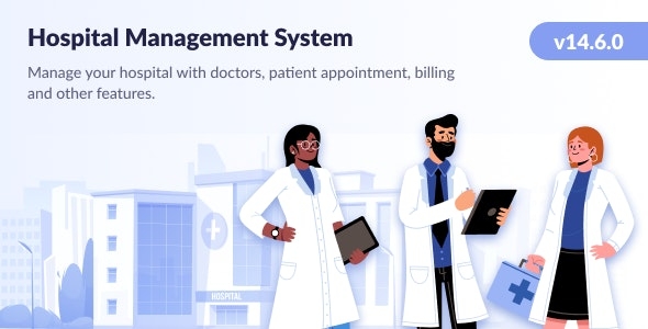 Hospital - HMS - Hospital Management System - Appointment Booking - Smart Hospital v14.3.0