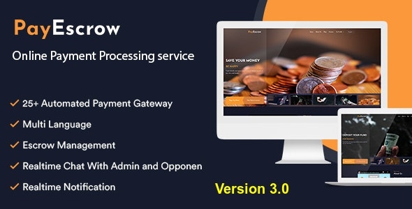 PayEscrow - Online Payment Processing Service v3.1.2