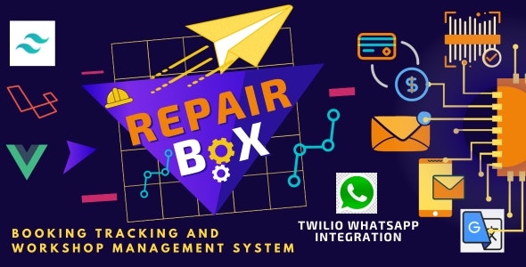 Repair box - Repair booking,tracking and workshop management system v1.0.5