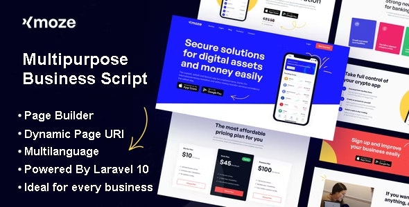 Xmoze - Multipurpose Business Script v2.0.0