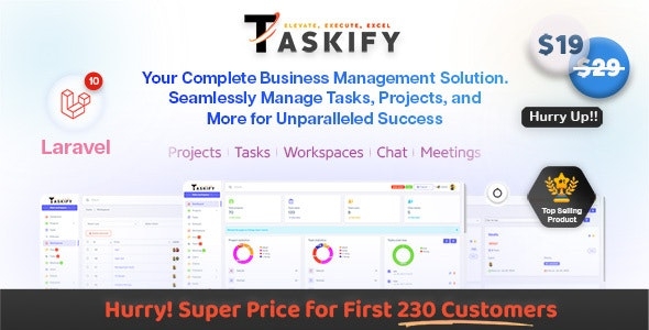 Taskify - Project Management - Task Management & Productivity Tool v1.0.4