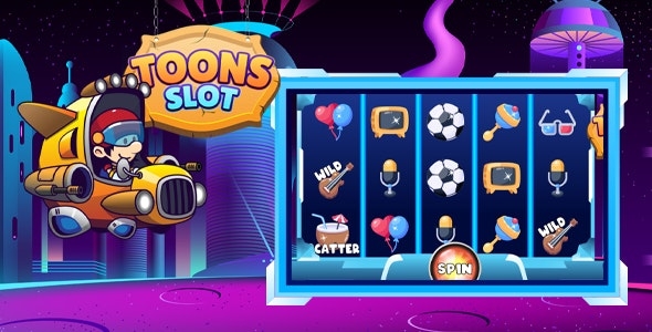 Slot Toons - HTML5 Game V1.0