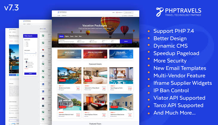 PHPTRAVELS v9.0 - PHP Booking Software