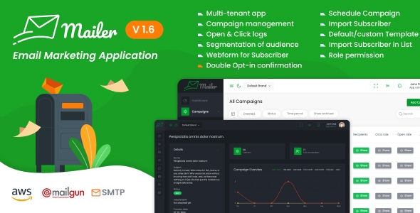 Mailer - Email Marketing Application v1.6