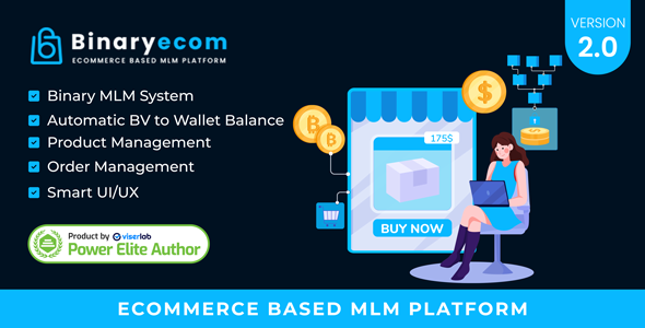 BinaryEcom - Ecommerce Based MLM Platform v2.0